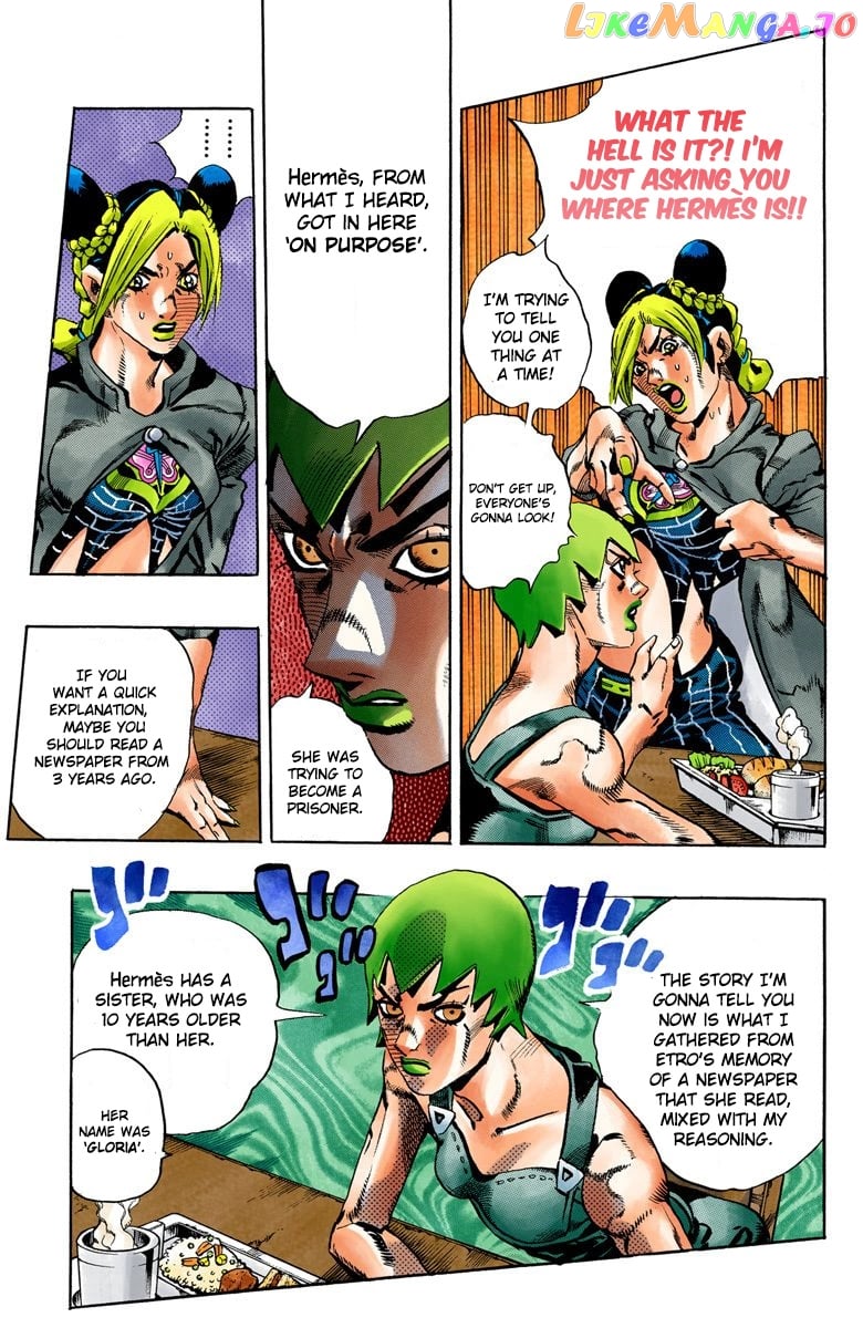 Jojo's Bizarre Adventure Part 6: Stone Ocean chapter 51 - page 7