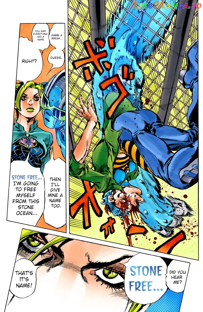 Jojo's Bizarre Adventure Part 6: Stone Ocean chapter 9 - page 18