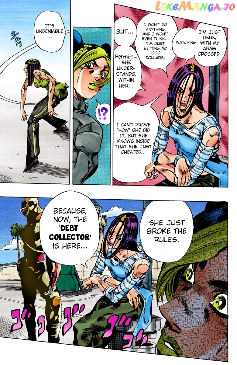 Jojo's Bizarre Adventure Part 6: Stone Ocean chapter 36 - page 16