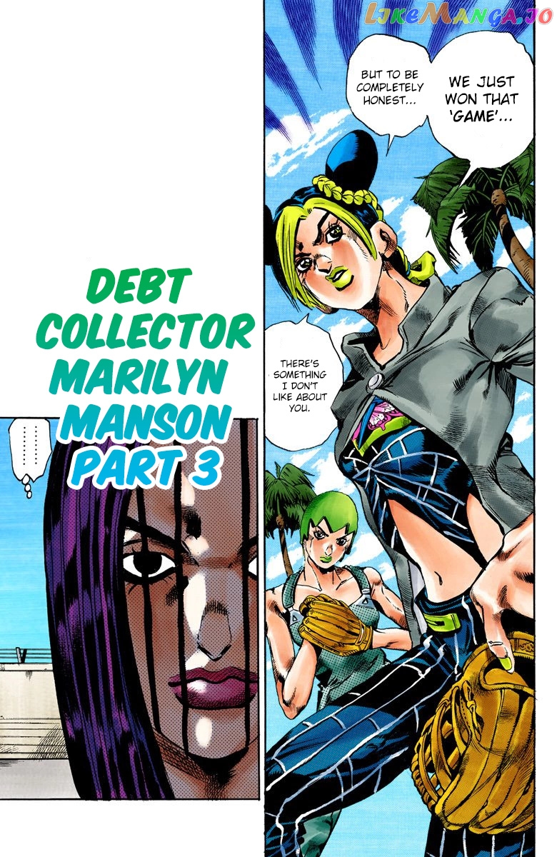 Jojo's Bizarre Adventure Part 6: Stone Ocean chapter 36 - page 2