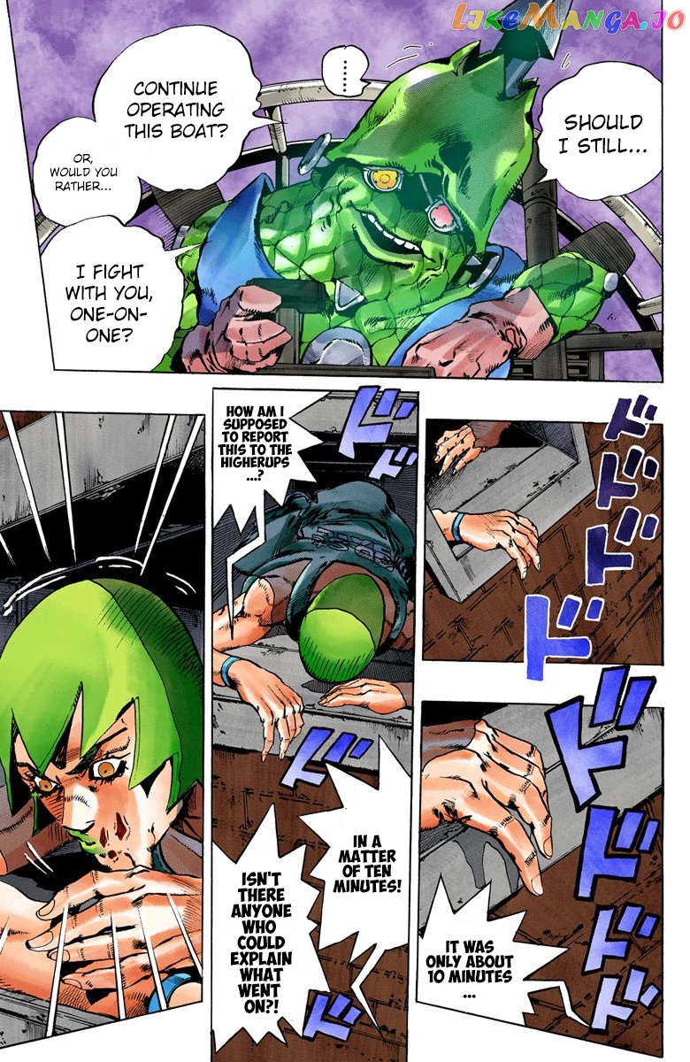 Jojo's Bizarre Adventure Part 6: Stone Ocean chapter 82 - page 11