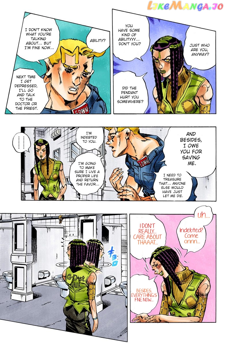 Jojo's Bizarre Adventure Part 6: Stone Ocean chapter 23 - page 12