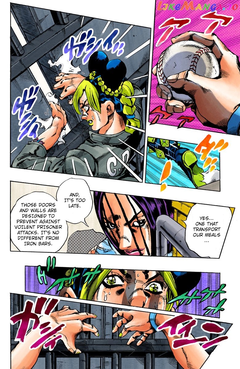 Jojo's Bizarre Adventure Part 6: Stone Ocean chapter 38 - page 12