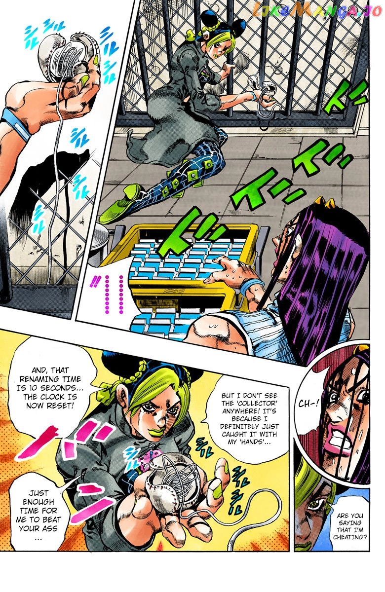 Jojo's Bizarre Adventure Part 6: Stone Ocean chapter 38 - page 19