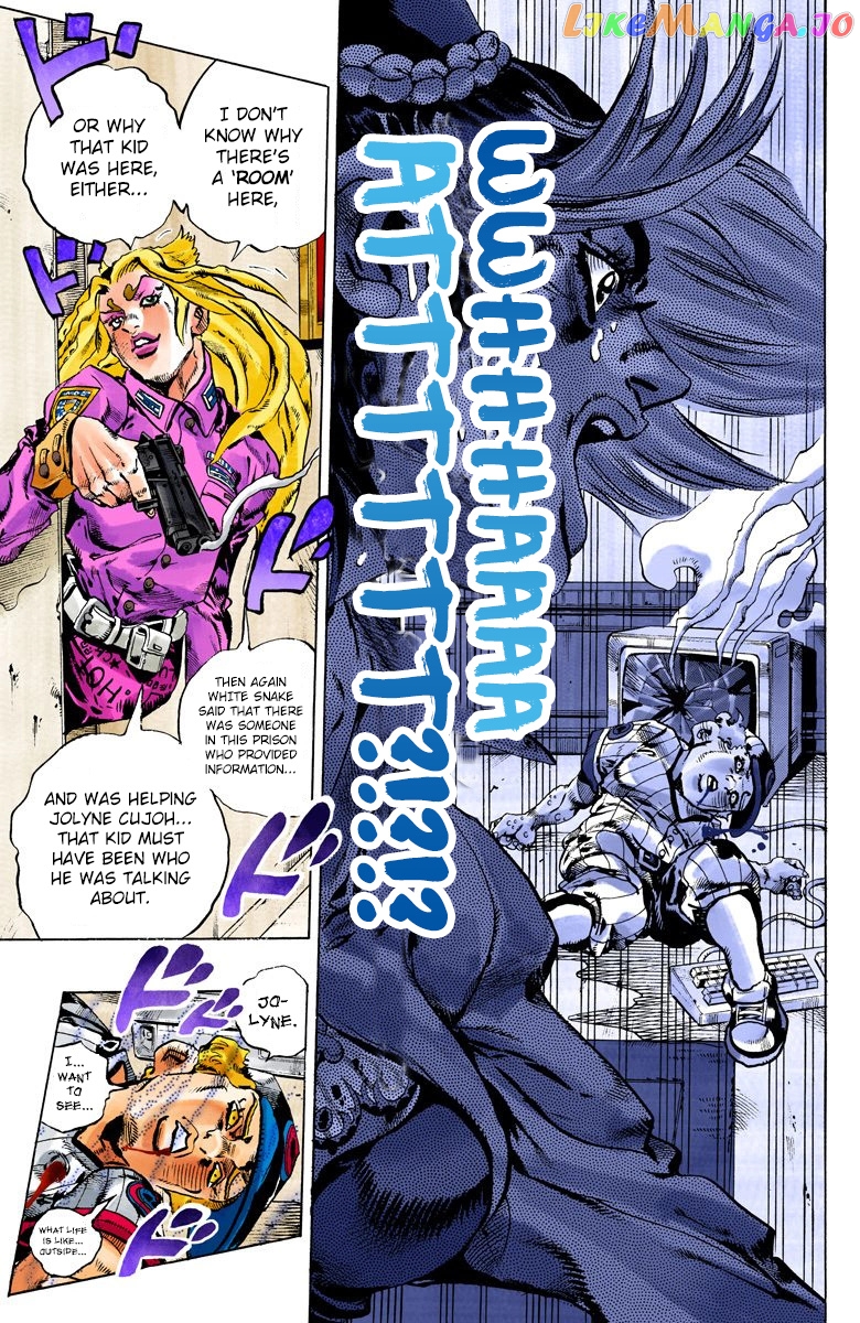 Jojo's Bizarre Adventure Part 6: Stone Ocean chapter 100 - page 12