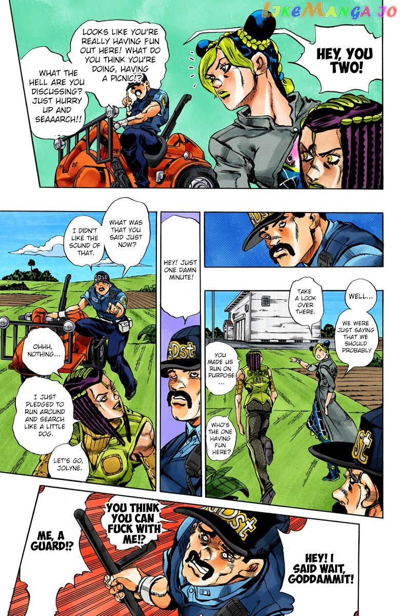 Jojo's Bizarre Adventure Part 6: Stone Ocean chapter 27 - page 4