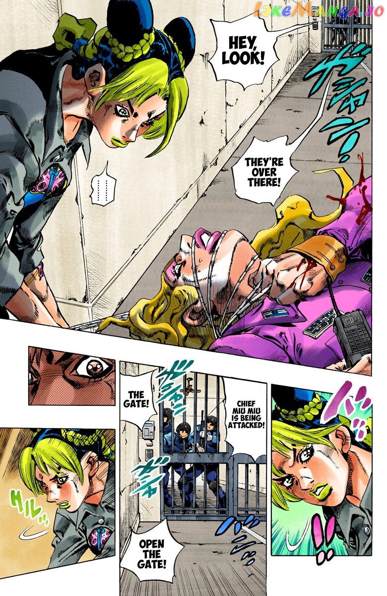 Jojo's Bizarre Adventure Part 6: Stone Ocean chapter 101 - page 9