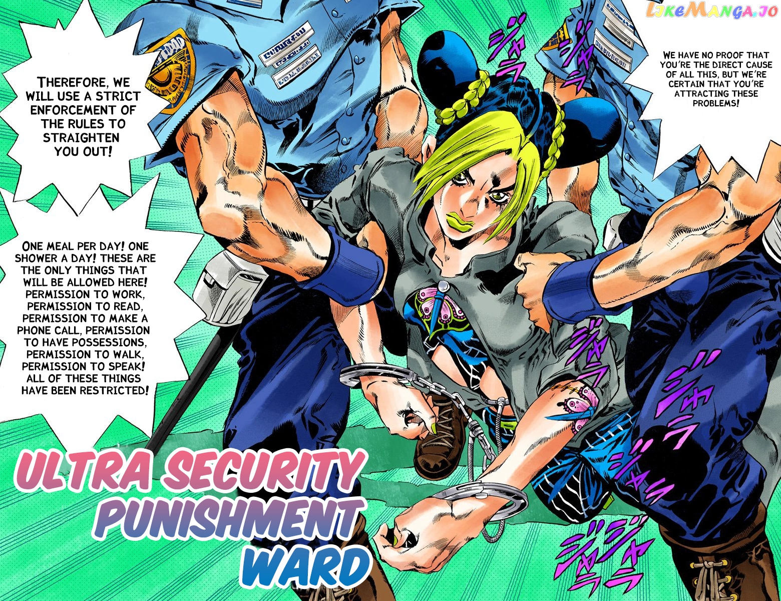 Jojo's Bizarre Adventure Part 6: Stone Ocean chapter 58 - page 2