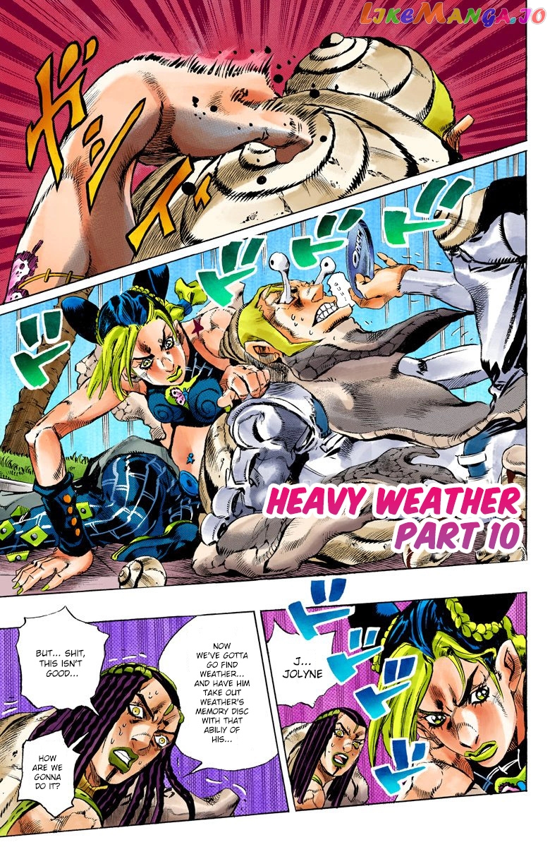 Jojo's Bizarre Adventure Part 6: Stone Ocean chapter 134 - page 2