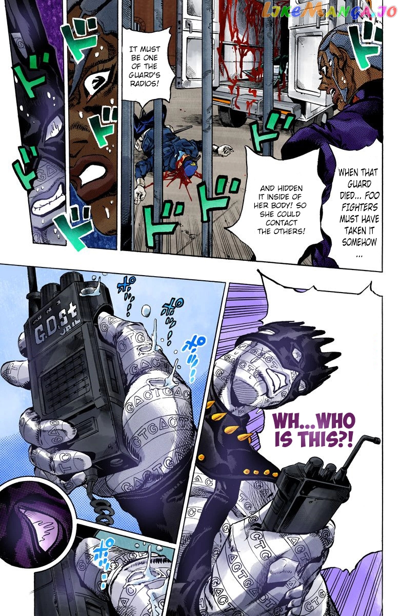 Jojo's Bizarre Adventure Part 6: Stone Ocean chapter 91 - page 6