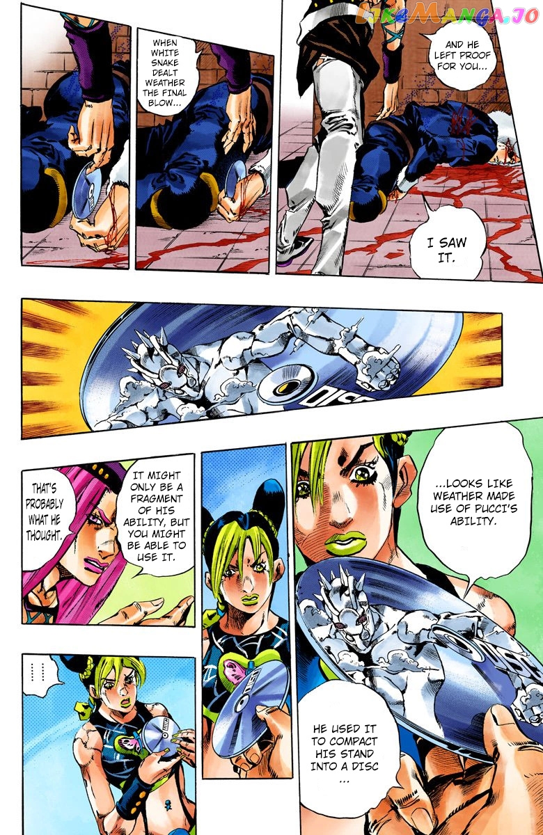 Jojo's Bizarre Adventure Part 6: Stone Ocean chapter 137 - page 16