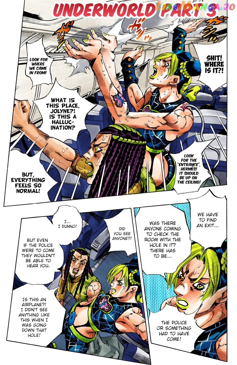 Jojo's Bizarre Adventure Part 6: Stone Ocean chapter 121 - page 2