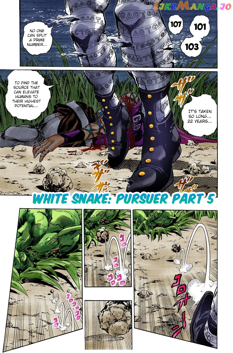 Jojo's Bizarre Adventure Part 6: Stone Ocean chapter 93 - page 1