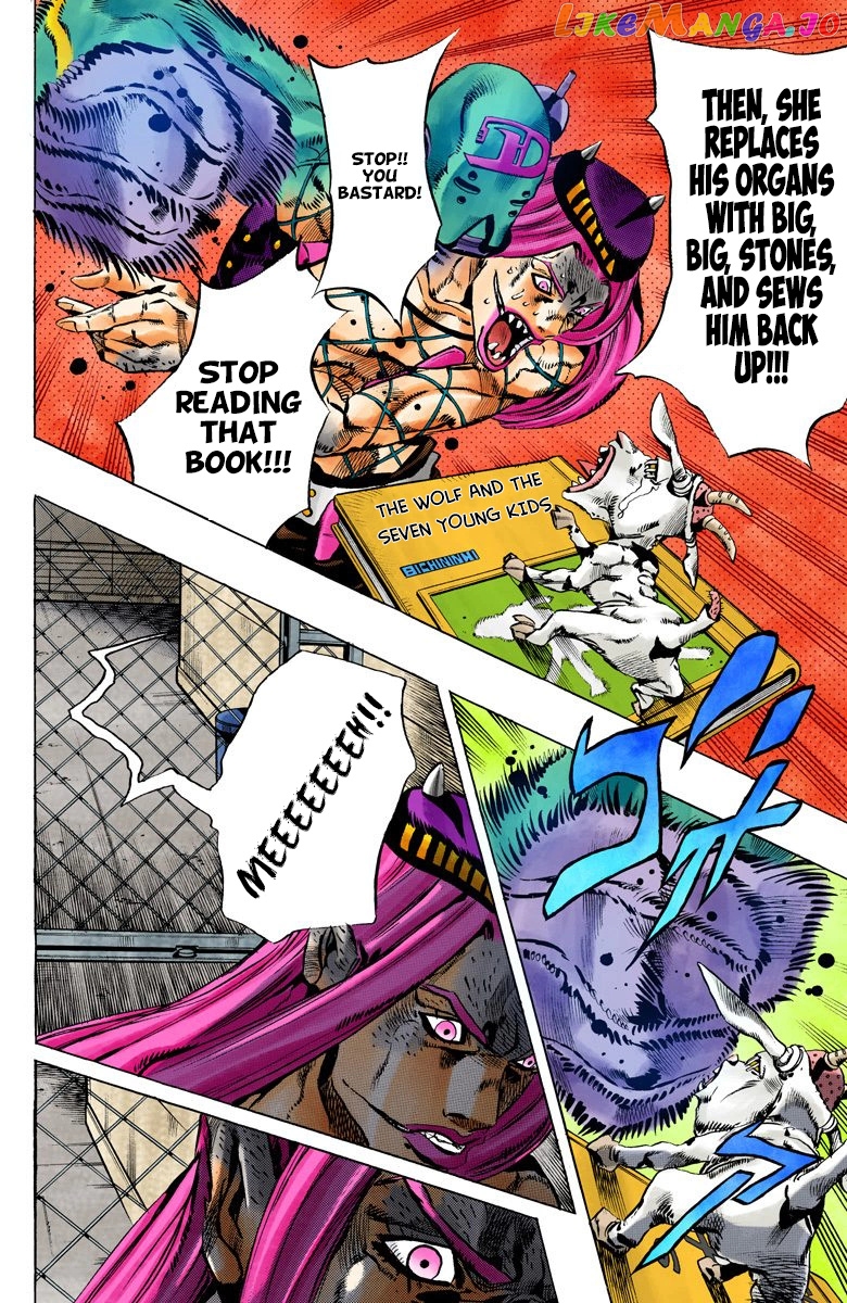 Jojo's Bizarre Adventure Part 6: Stone Ocean chapter 108 - page 7