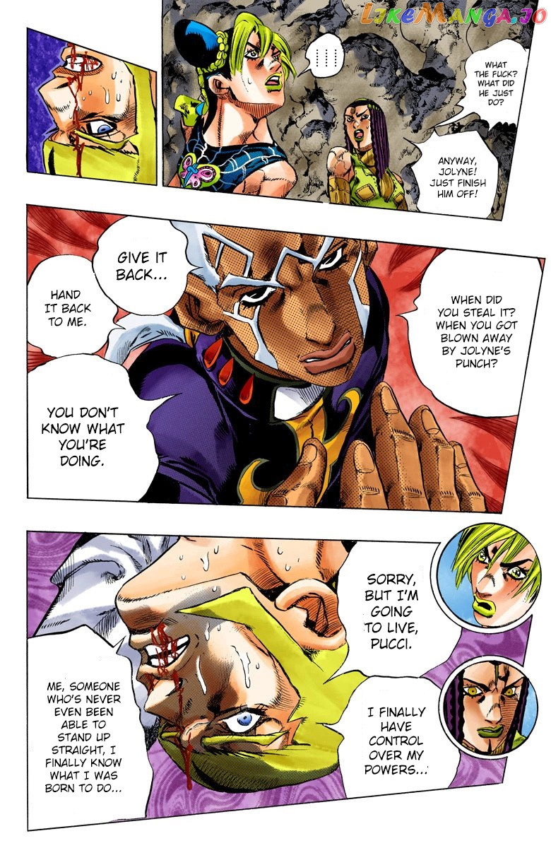 Jojo's Bizarre Adventure Part 6: Stone Ocean chapter 124 - page 12