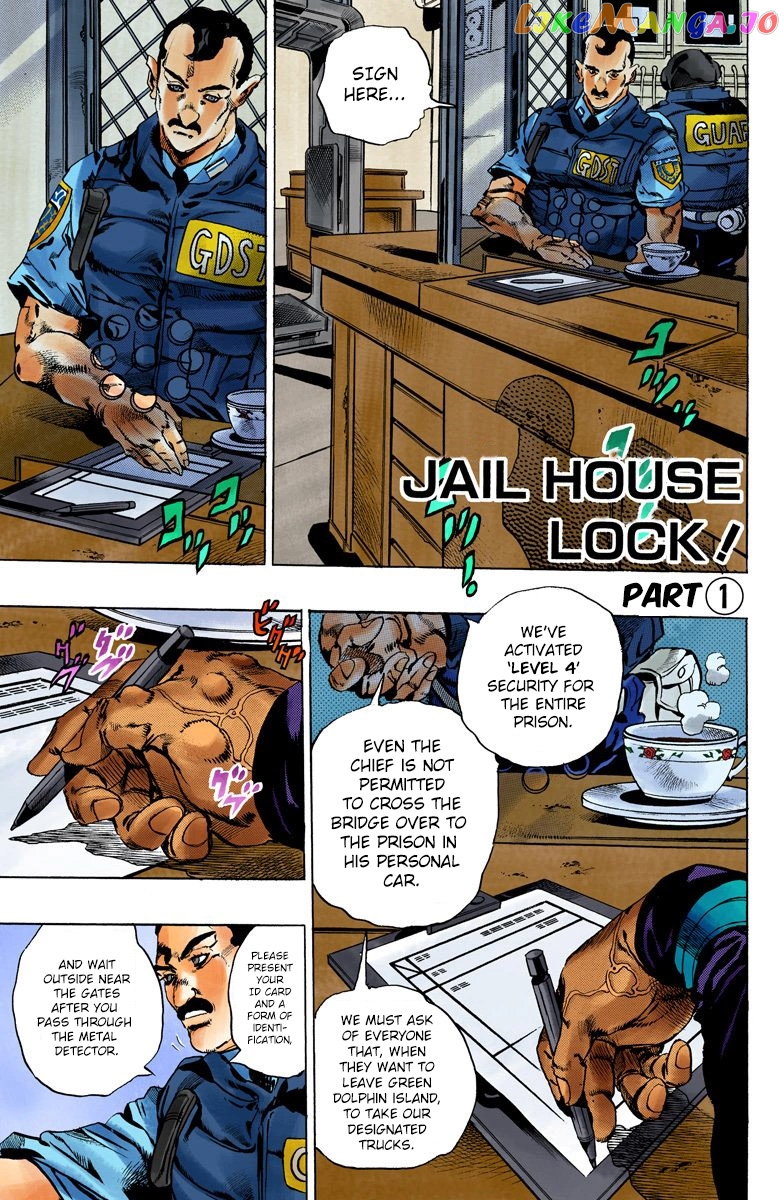 Jojo's Bizarre Adventure Part 6: Stone Ocean chapter 96 - page 1