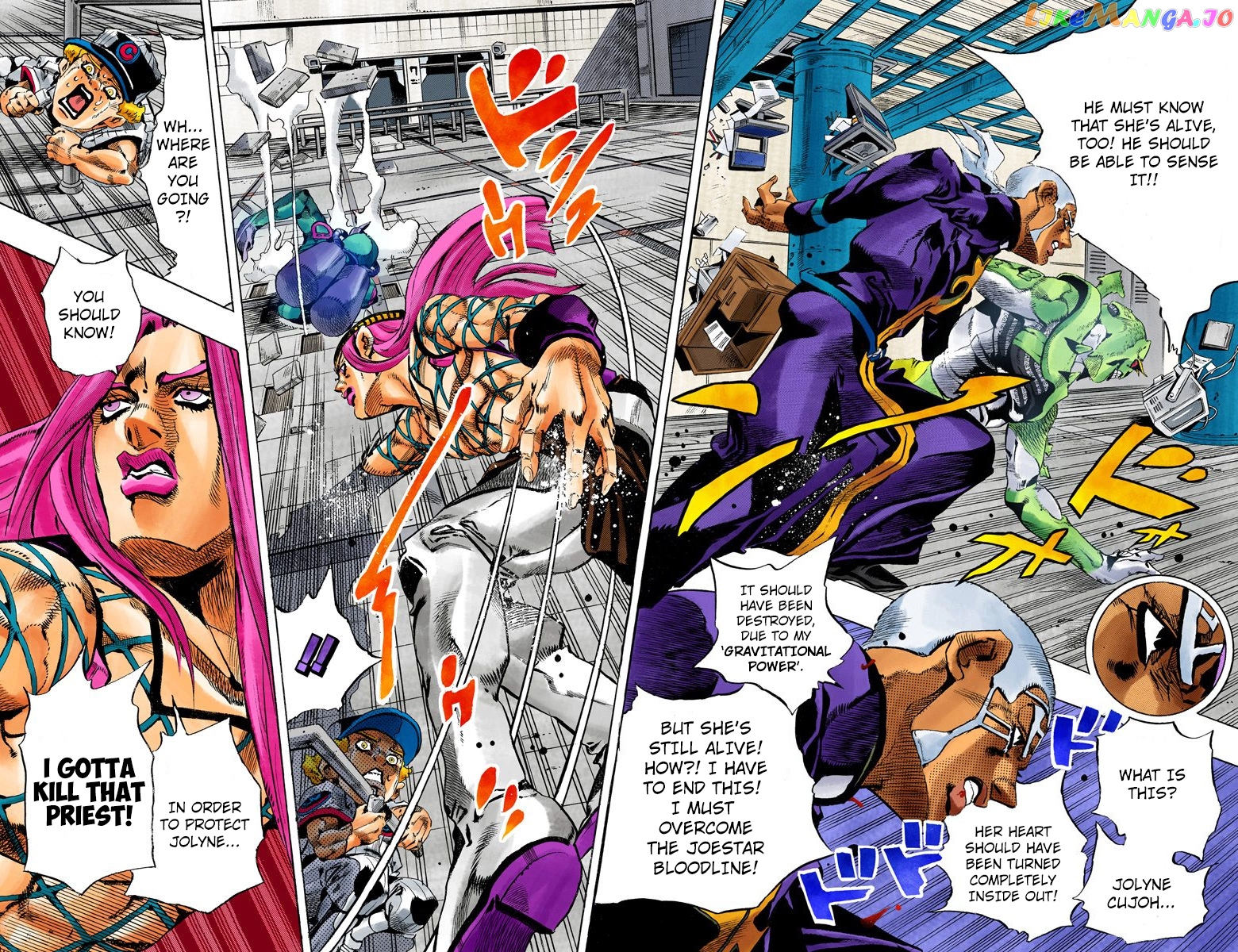 Jojo's Bizarre Adventure Part 6: Stone Ocean chapter 144 - page 17