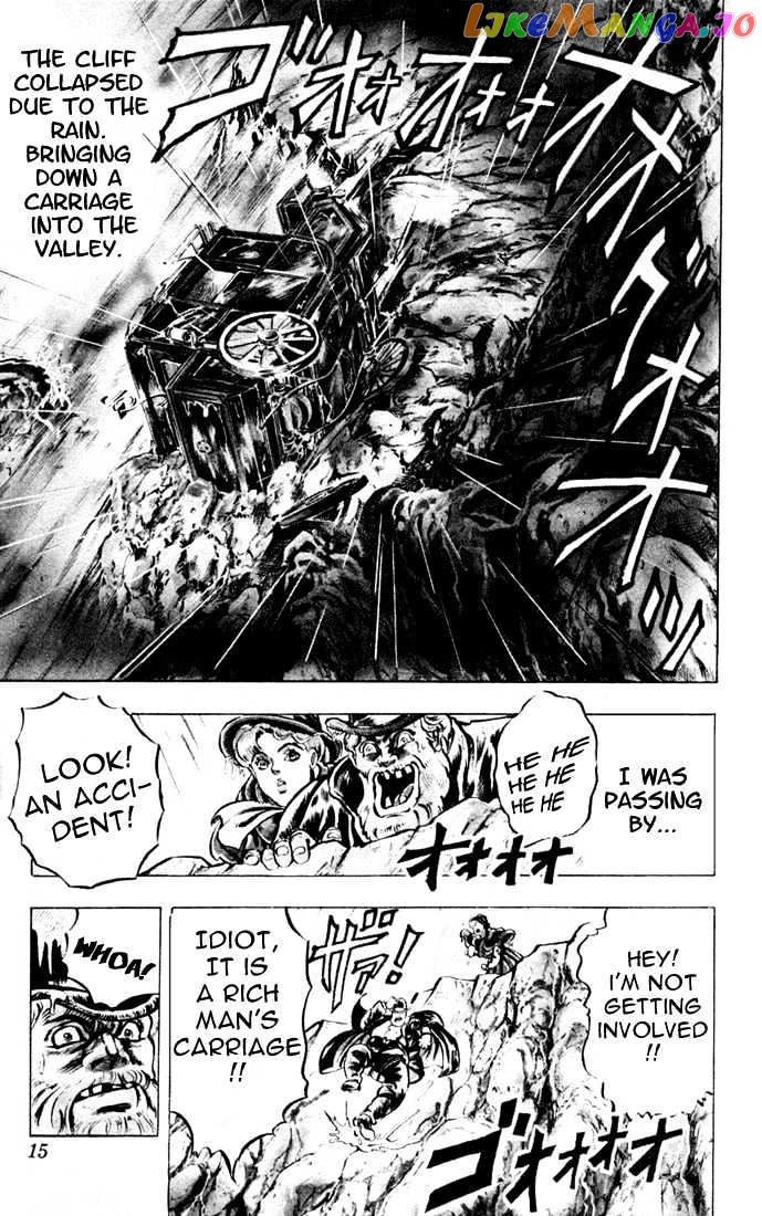 JoJo's Bizarre Adventure chapter 1 - page 12