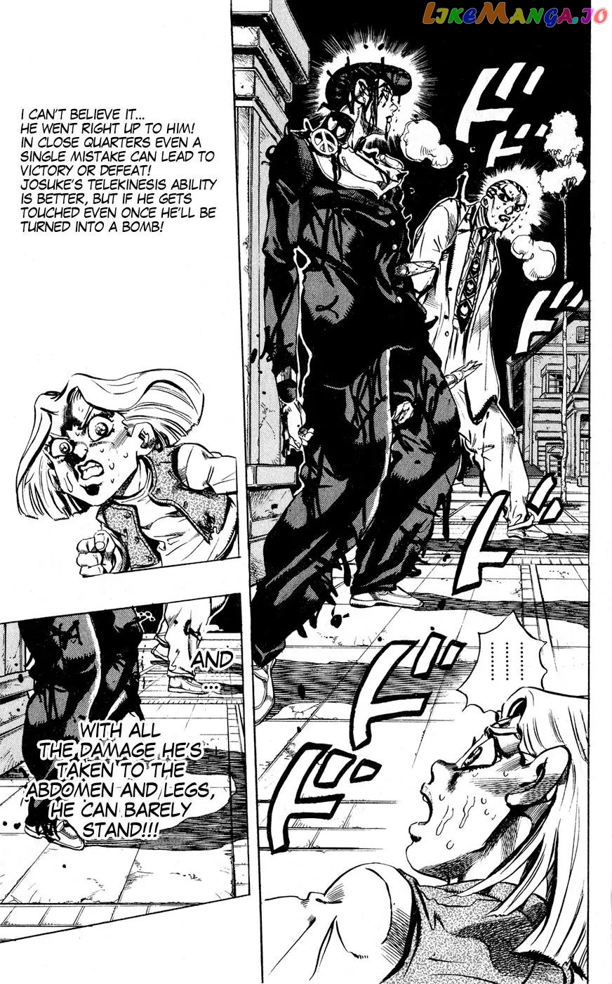 JoJo's Bizarre Adventure chapter 434 - page 6