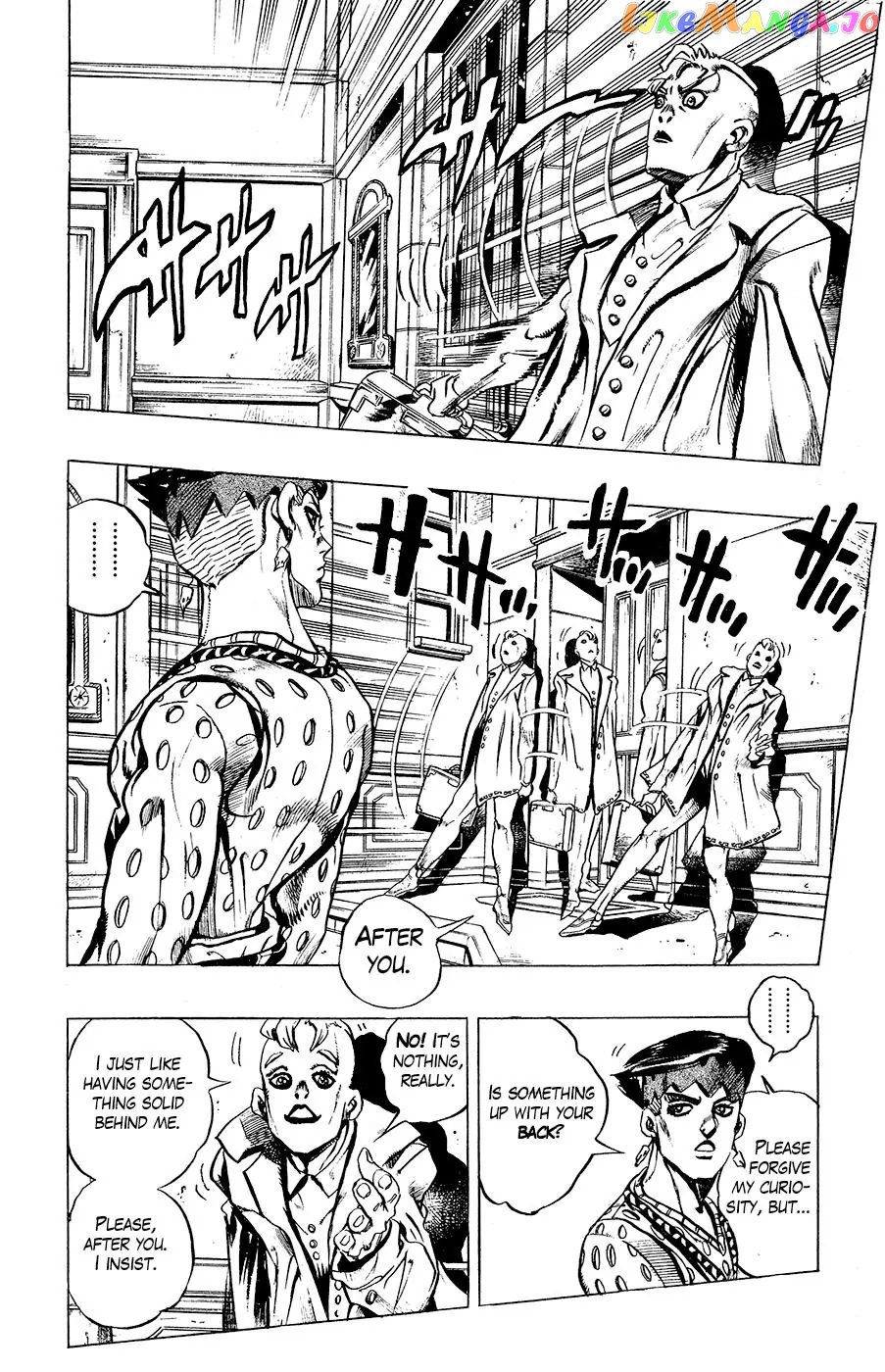 JoJo's Bizarre Adventure chapter 412 - page 14