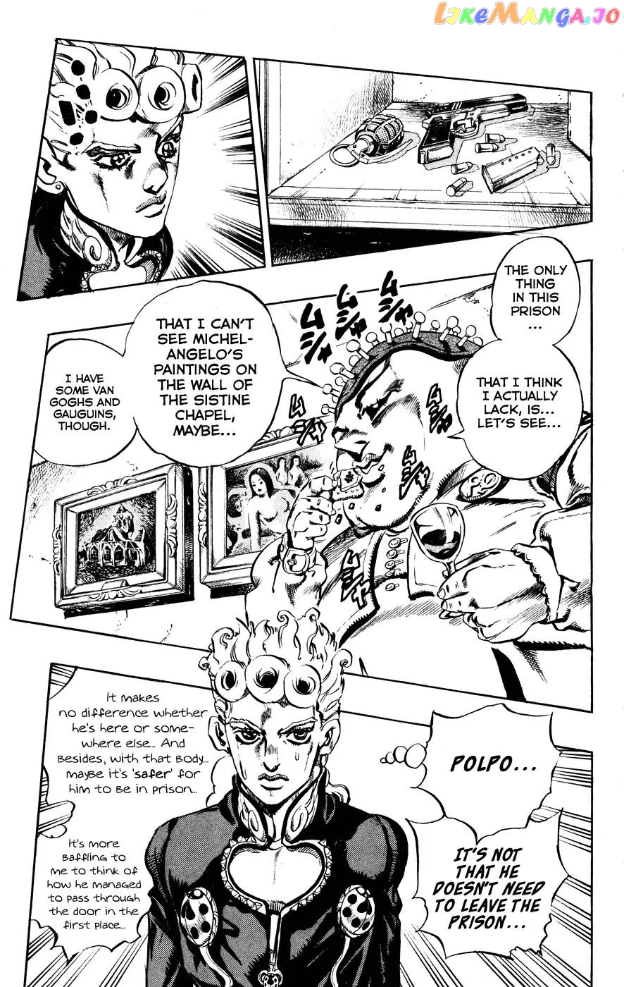 JoJo's Bizarre Adventure chapter 448 - page 19