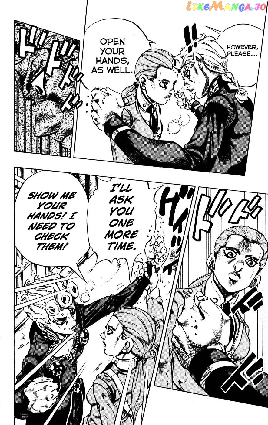 JoJo's Bizarre Adventure chapter 449 - page 18