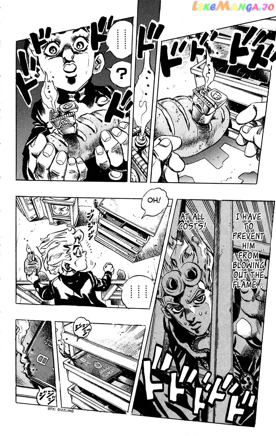 JoJo's Bizarre Adventure chapter 450 - page 18