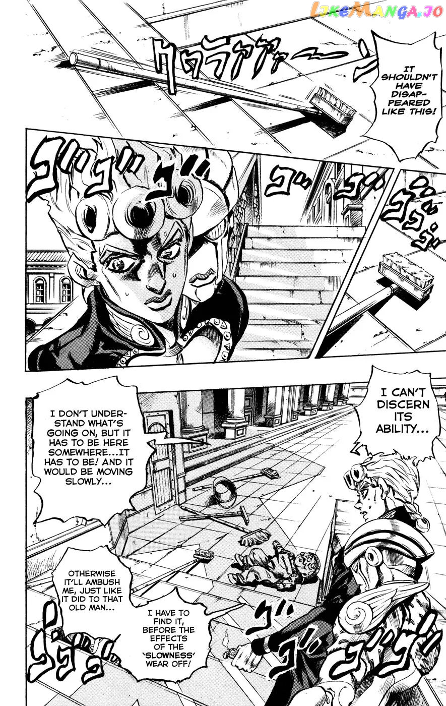 JoJo's Bizarre Adventure chapter 452 - page 12