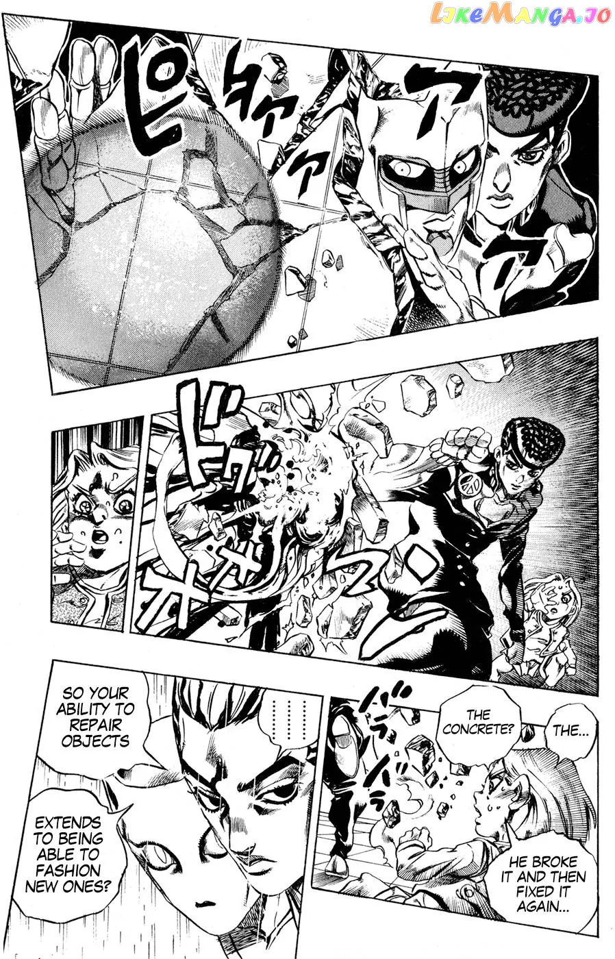 JoJo's Bizarre Adventure chapter 428 - page 11