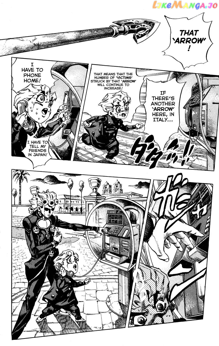 JoJo's Bizarre Adventure chapter 455 - page 9