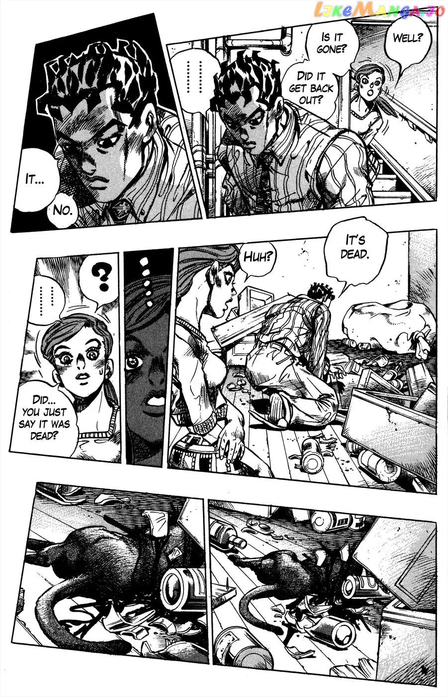 JoJo's Bizarre Adventure chapter 392 - page 15