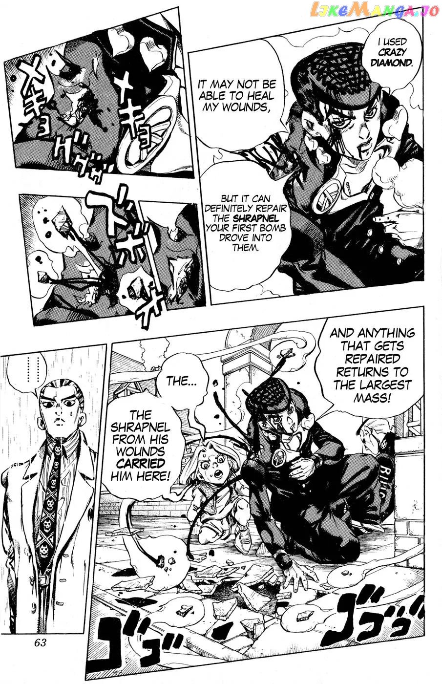 JoJo's Bizarre Adventure chapter 430 - page 17