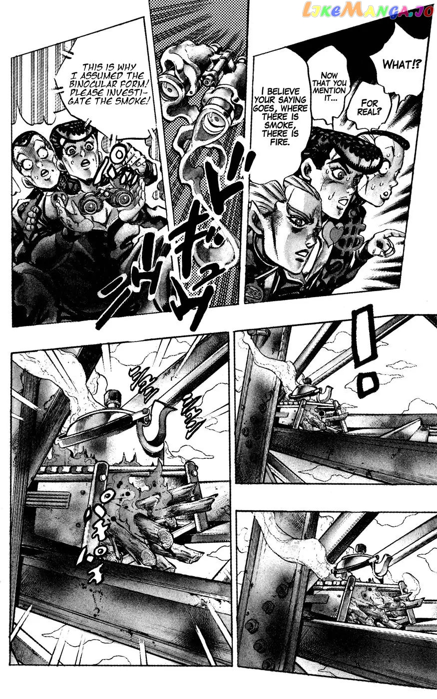 JoJo's Bizarre Adventure chapter 398 - page 7