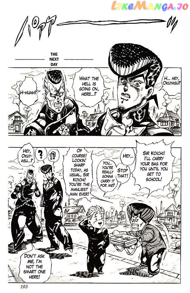 JoJo's Bizarre Adventure chapter 288 - page 19