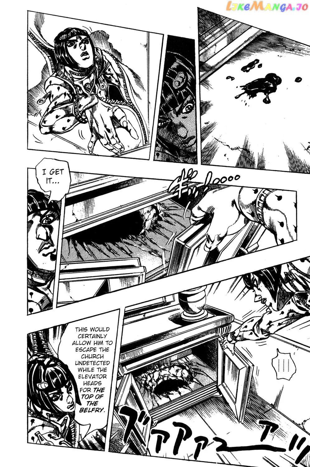 JoJo's Bizarre Adventure chapter 518 - page 8