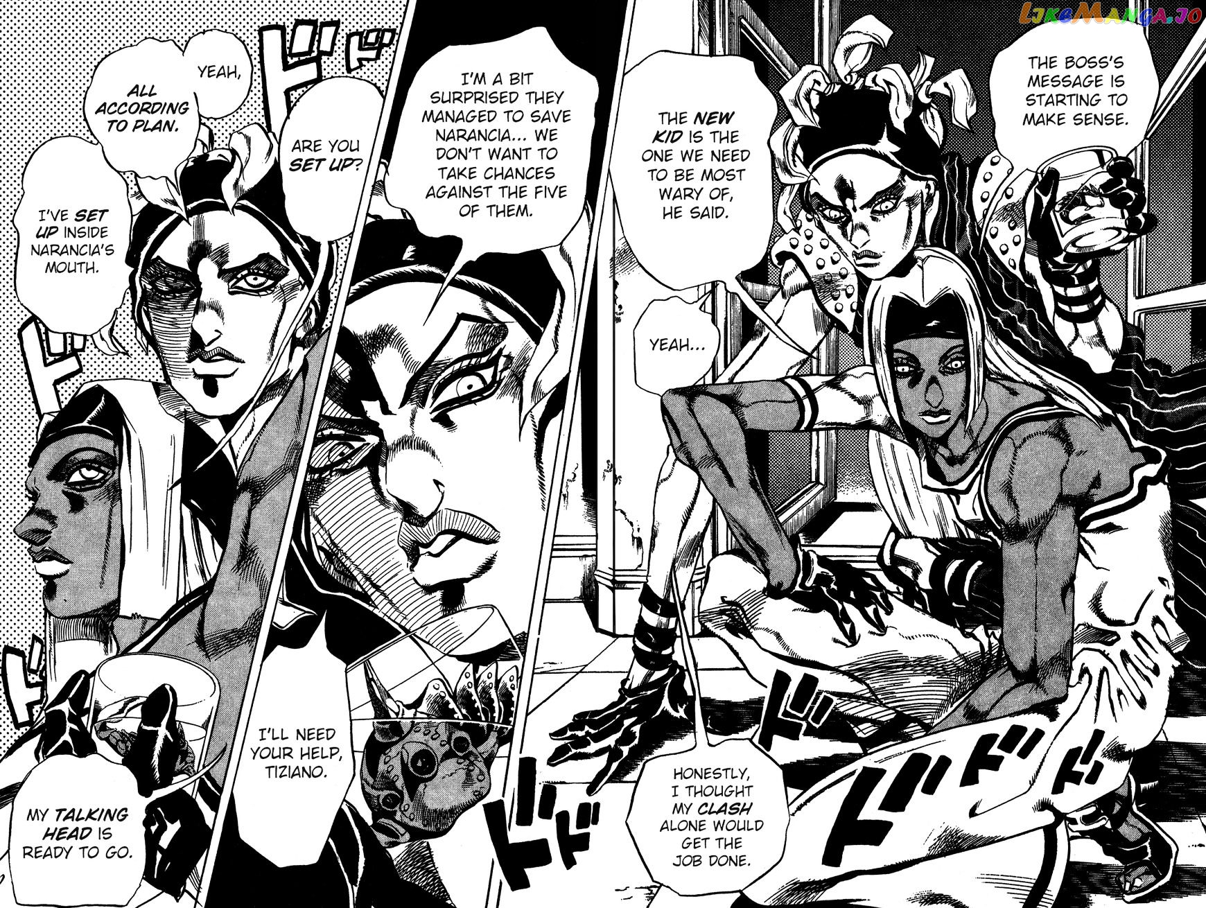 JoJo's Bizarre Adventure chapter 525 - page 15