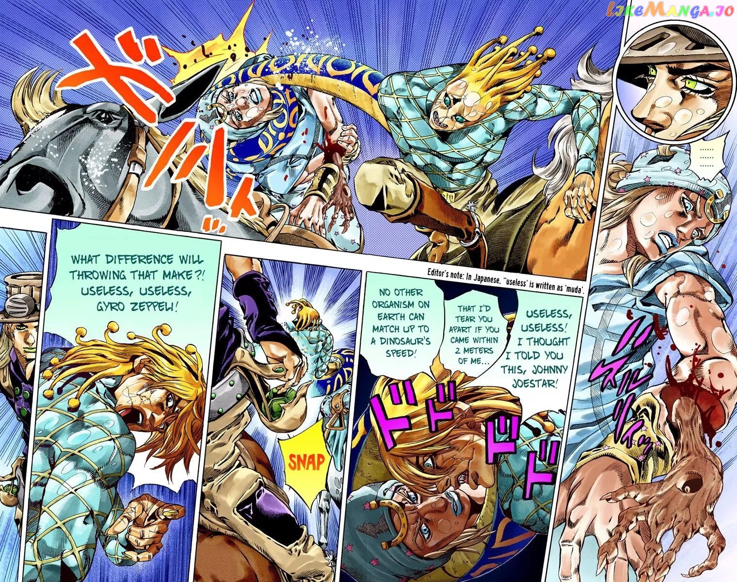 JoJo's Bizarre Adventure chapter 791 - page 8