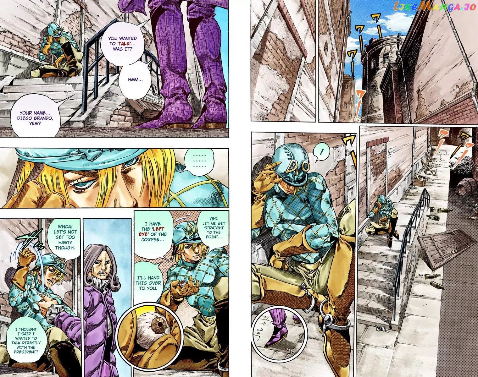 JoJo's Bizarre Adventure chapter 792 - page 21