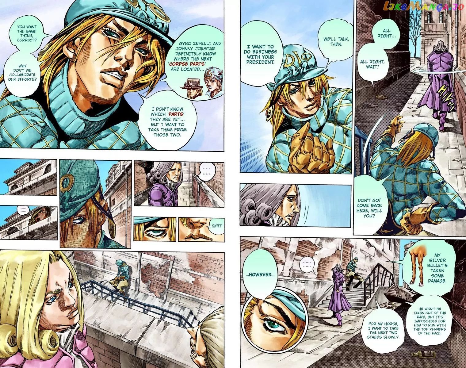 JoJo's Bizarre Adventure chapter 792 - page 22