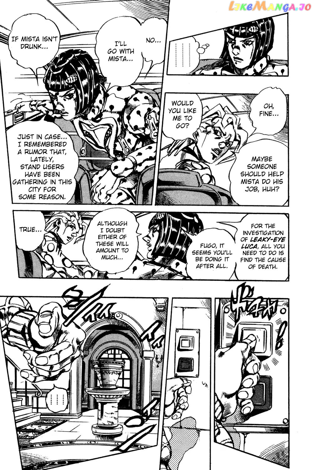 JoJo's Bizarre Adventure chapter 591 - page 14