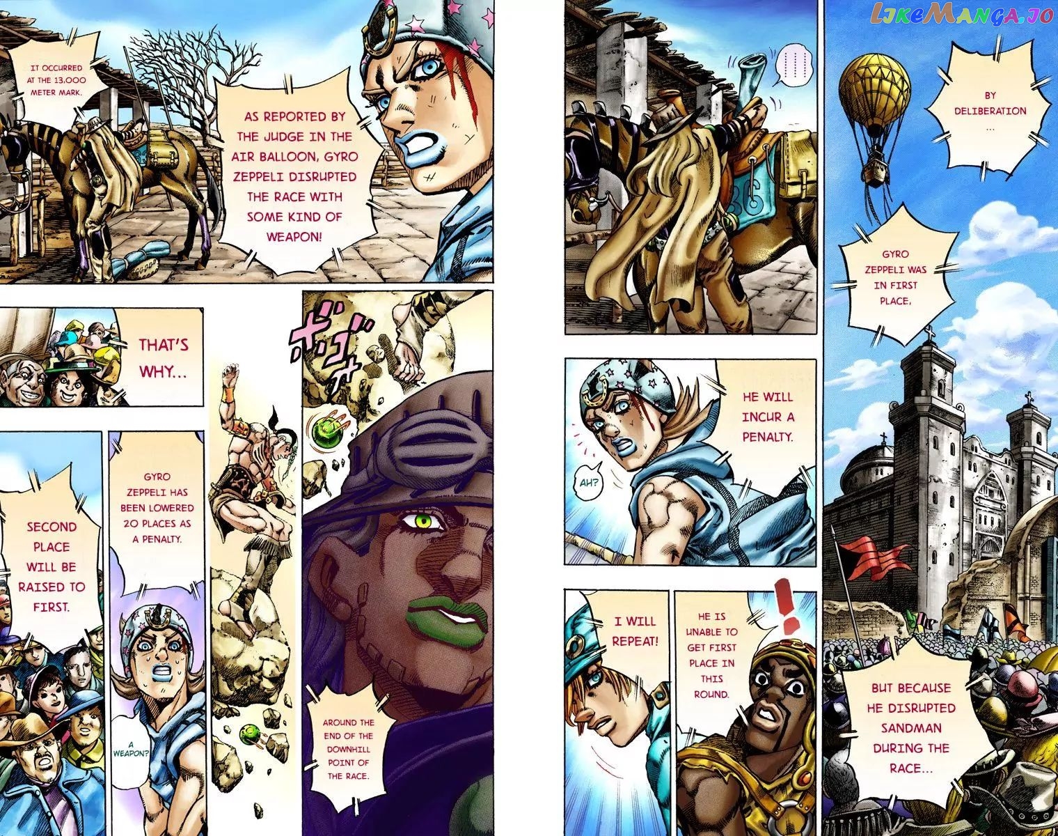 JoJo's Bizarre Adventure chapter 764 - page 7