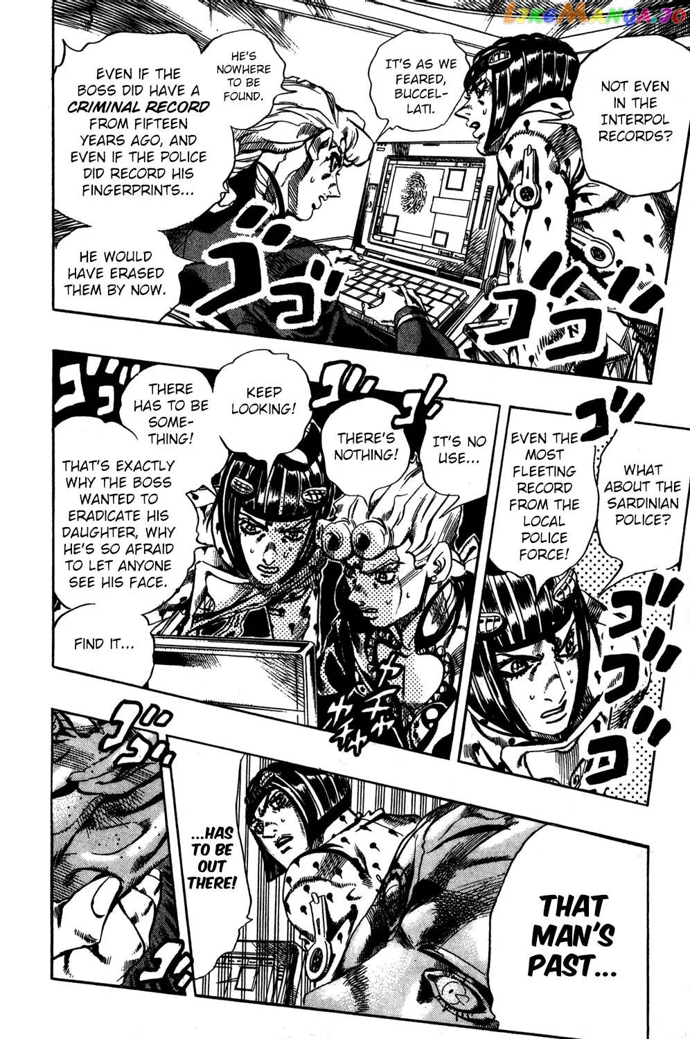 JoJo's Bizarre Adventure chapter 551 - page 3