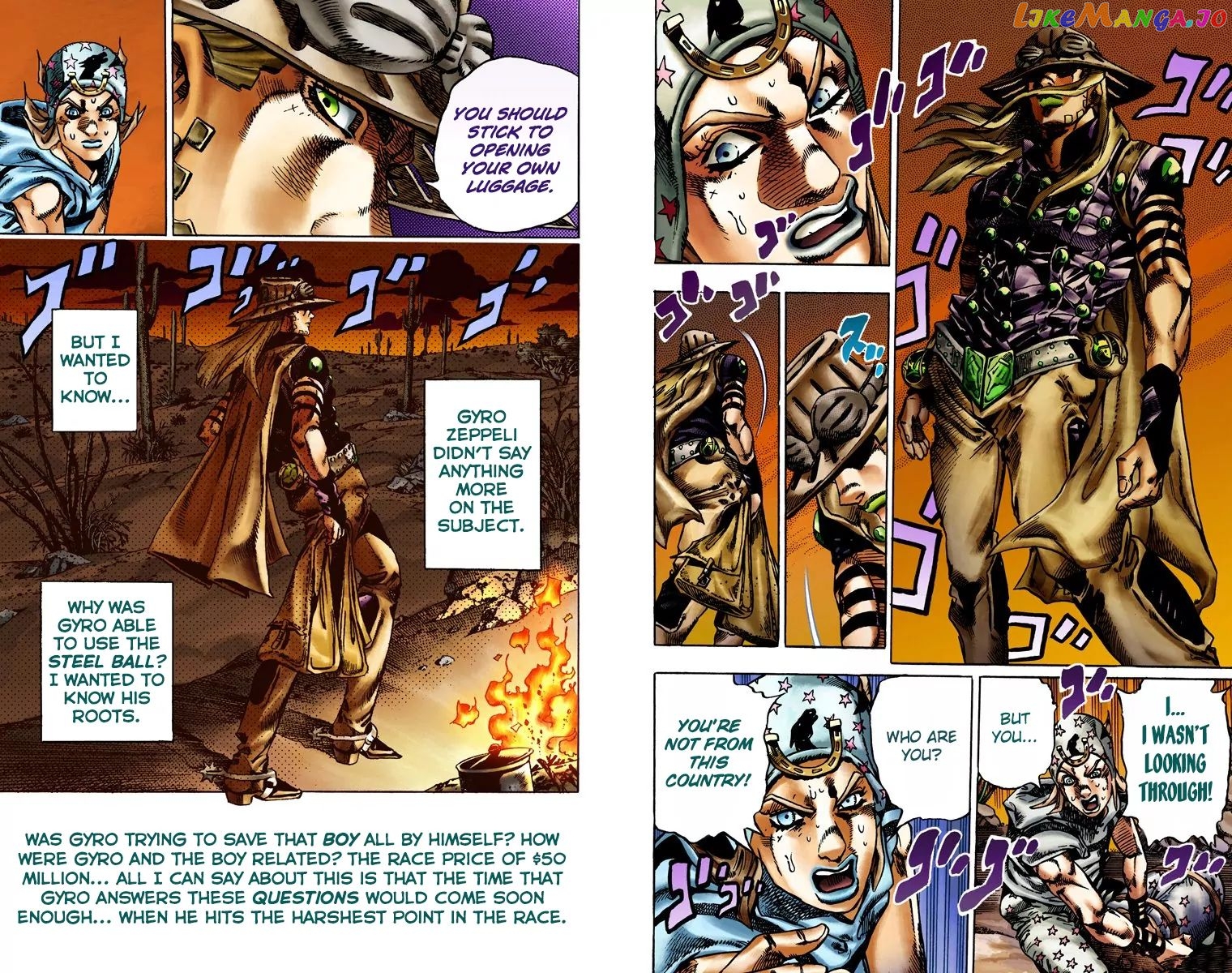 JoJo's Bizarre Adventure chapter 767 - page 7