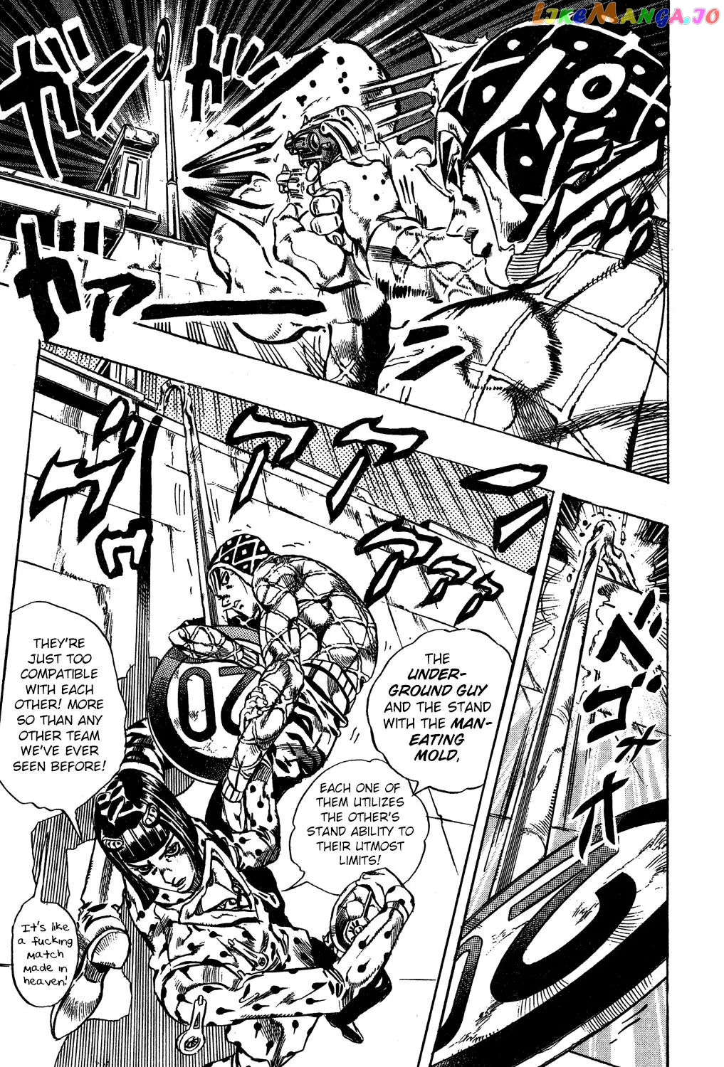 JoJo's Bizarre Adventure chapter 555 - page 19