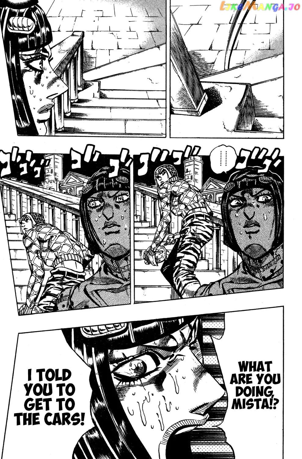 JoJo's Bizarre Adventure chapter 555 - page 8