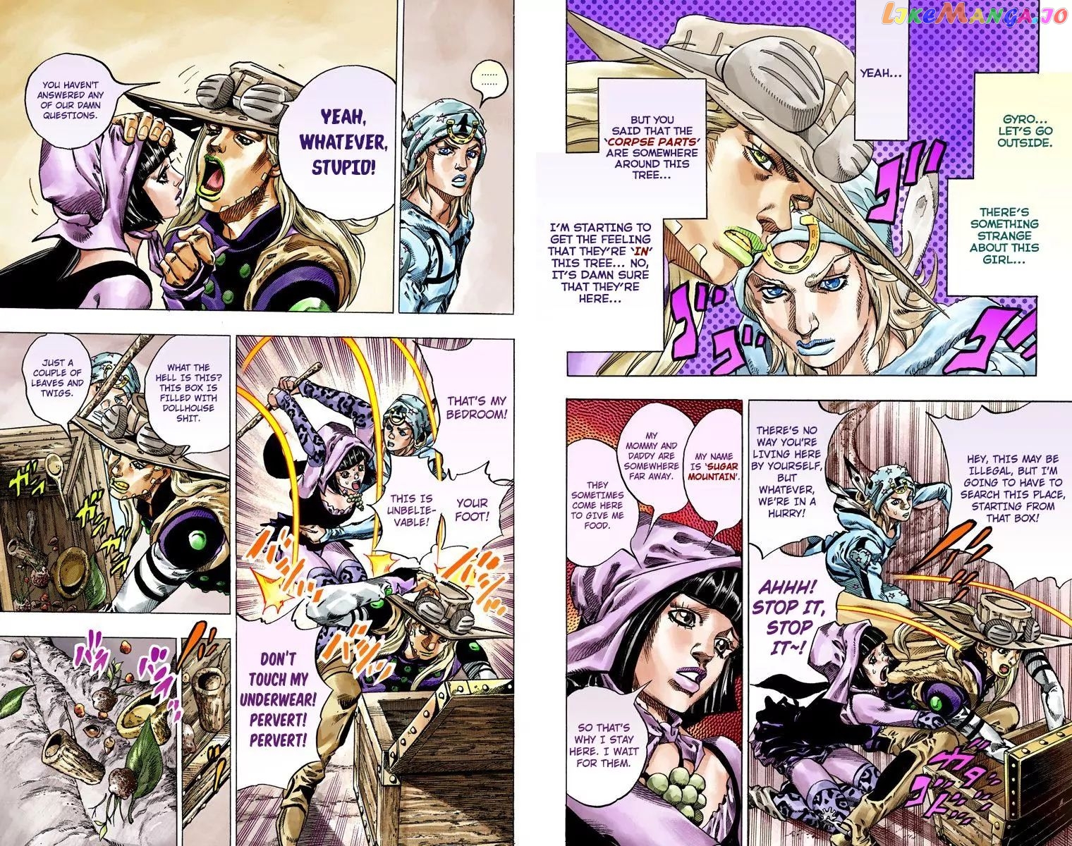 JoJo's Bizarre Adventure chapter 797 - page 21