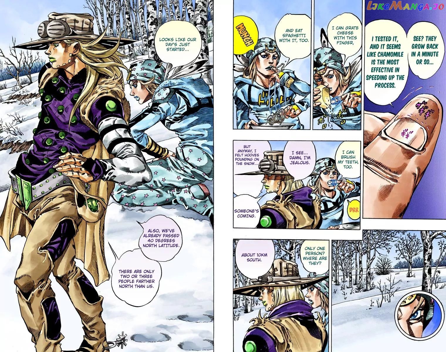 JoJo's Bizarre Adventure chapter 797 - page 6