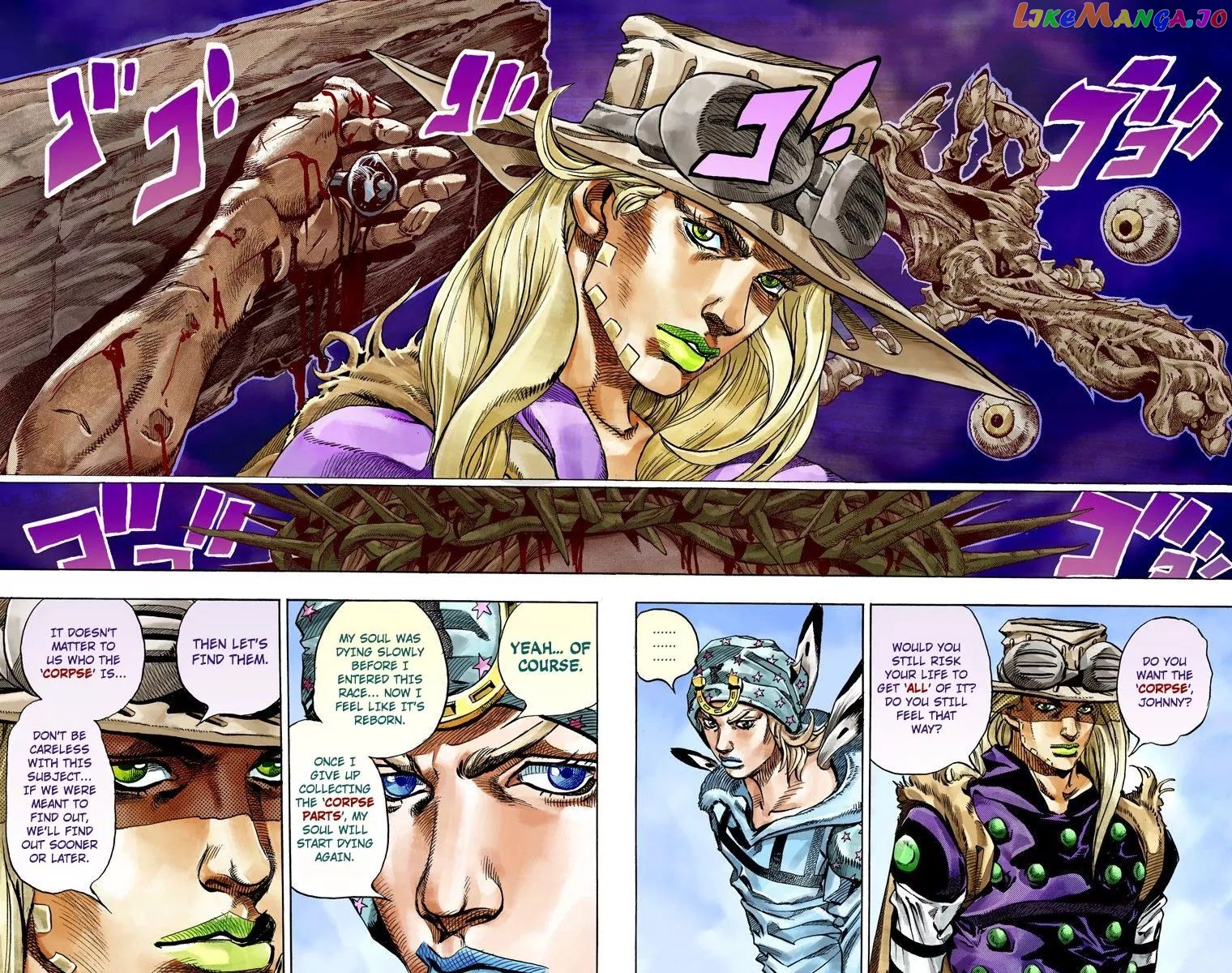 JoJo's Bizarre Adventure chapter 797 - page 9