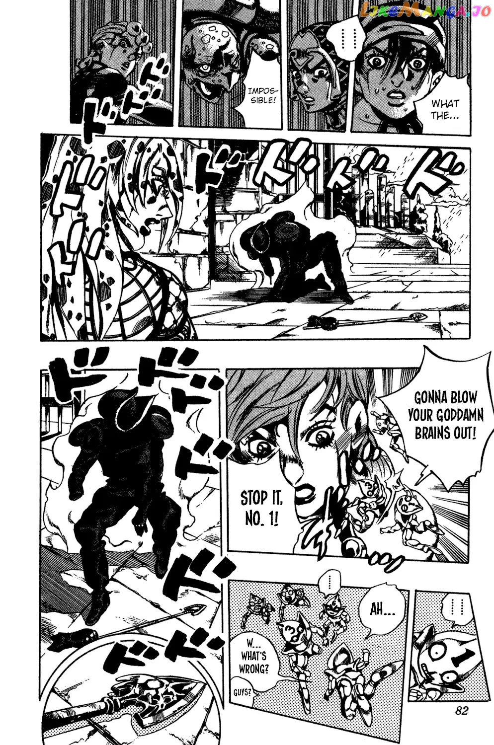 JoJo's Bizarre Adventure chapter 575 - page 16