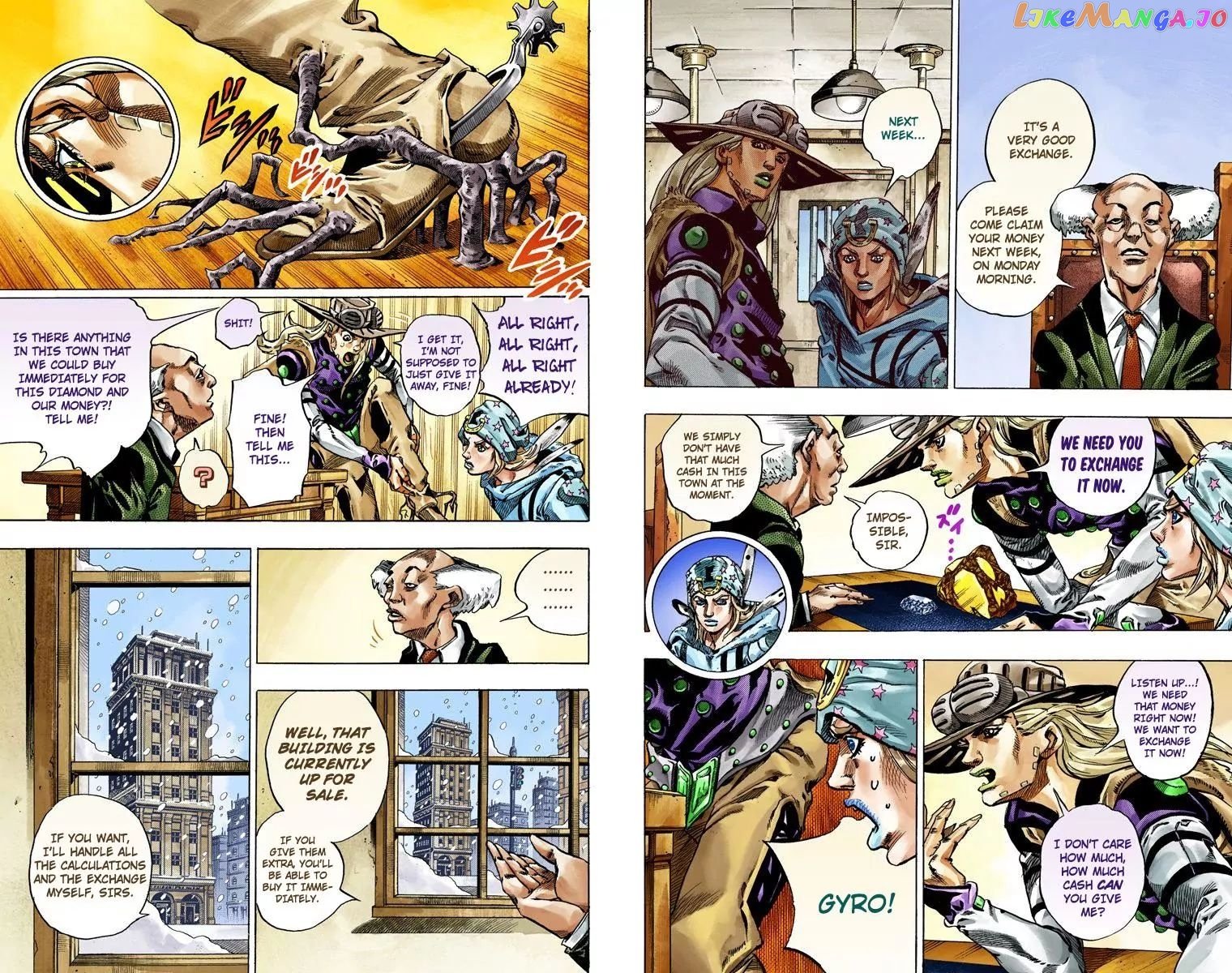 JoJo's Bizarre Adventure chapter 798 - page 14